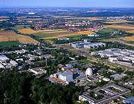 Aerial View of ESO Headquarters in Garching near Munich