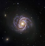 Messier 100 and Supernova SN 2006X
