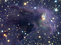 Head of Column No. 1 in Eagle Nebula