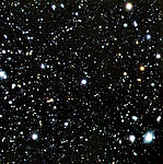 Colour-Composite of the Sky Field with Several High-Redshift Galaxies