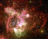 N44 in the Large Magellanic Cloud (Central Region)