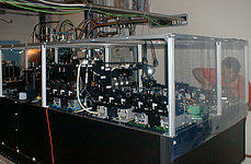 AMBER at the VLT Interferometric Laboratory