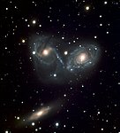Cosmic Ballet or Devil's Mask - Galaxy Triplet NGC 6769-71 (VLT MELIPAL + VIMOS)