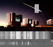 Spectrum of a Meteor (FORS1/VLT)