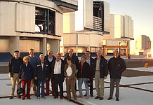 Dutch Minister Maria van der Hoeven at Paranal - I