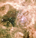 Tarantula's Central Cluster, R136