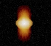 The Be Star Alpha Arae (Artist's Impression)