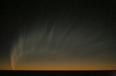 Comet McNaught over the Pacific