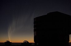 The Comet and the Telescopes