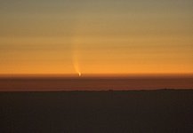 Comet McNaught over the Pacific