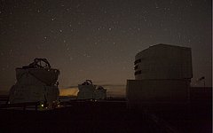 A Cometary "Aurora" at Paranal