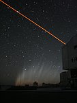 The Comet and the Laser