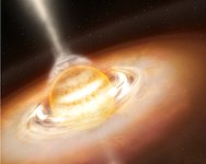 Jets from a Brown Dwarf (artist's impression)
