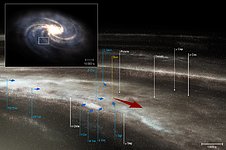Cepheids in the Solar Neighbourhood (artist’s impression)
