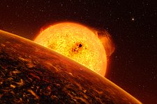 Artist’s impression of Corot-7b
