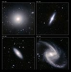 Details of the VISTA Fornax Galaxy Cluster image