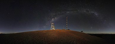 Cerro Armazones night-time panorama*