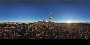 Cerro Armazones at sunset