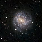 TRAPPIST First Light Image of the Spiral Galaxy Messier 83