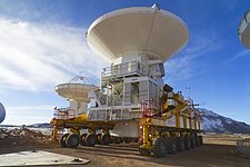 European ALMA antenna brings total on Chajnantor to 16