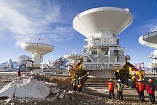 European ALMA antenna brings total on Chajnantor to 16