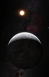 Artists’s impression of one of more than 50 new exoplanets found by HARPS: the rocky super-Earth HD 85512 b