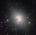 A deep look at the strange galaxy Centaurus A