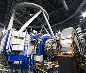 KMOS on the Very Large Telescope at the time of first light