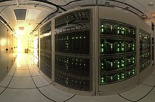 Wide-angle view of the ALMA correlator