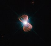 Bipolar planetary nebula Hubble 12