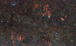 The sky around the star formation region RCW 106