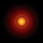 ALMA image of the disc around the young star TW Hydrae