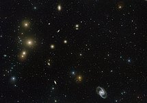 VST image of the Fornax Galaxy Cluster