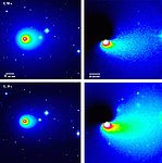 Asymmetries in the Coma of Comet Hyakutake