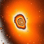 Persistent Dust Jets at Comet Hale-Bopp