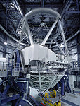 VLT Unit Telescope 1 in its Enclosure
