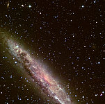 Detail of Spiral Galaxy NGC 4945