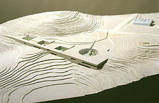 Architect's Model of the Paranal Complex