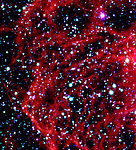 Detail of N70 in the Large Magellanic Cloud