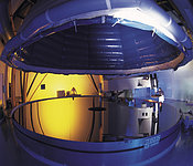 The Polished Fourth 8.2-m VLT Mirror at REOSC