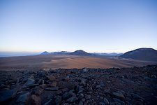 Sunrise on Chajnantor