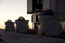 The Auxiliary telescopes on the Paranal Platform