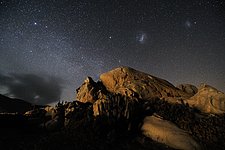 Starry night at the Atacama Desert Coast