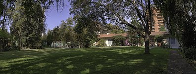 The Vitacura Guesthouse gardens