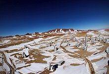 Aerial view of ALMA