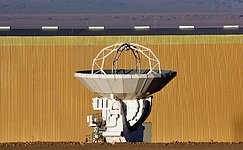 ALMA antenna at OSF