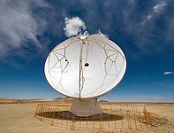 An ALMA antenna on Chajnantor