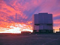 First light for the VLT
