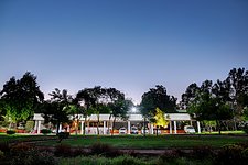 ESO Vitacura main entrance in the evening
