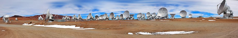 ALMA Antennas Panorama
